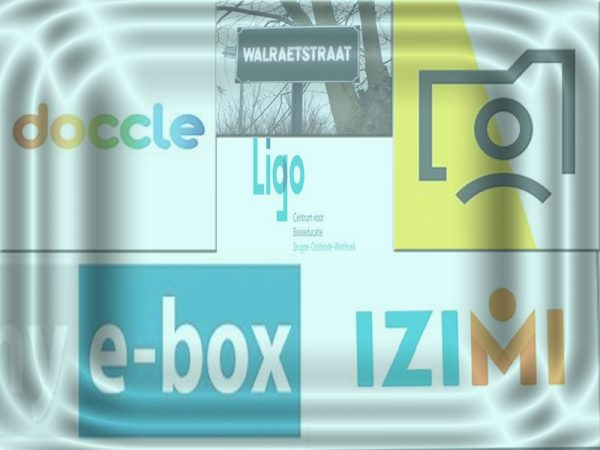 De onderwerpen: Doccle, E-box, Burgerprofiel, Izili