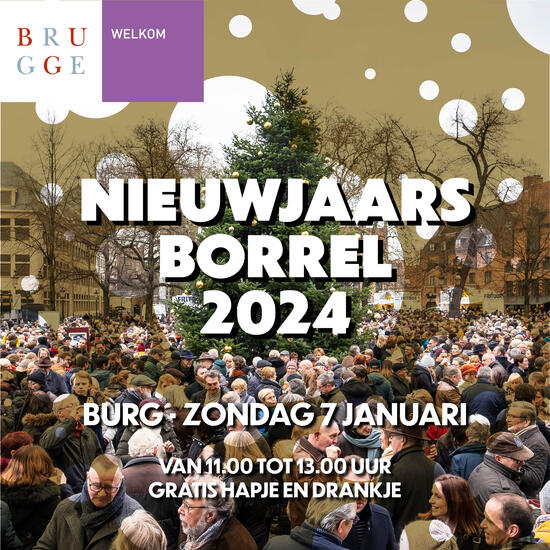 Nieuwjaarsborrel Stad Brugge.
