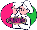 Italië het land van de pizza.