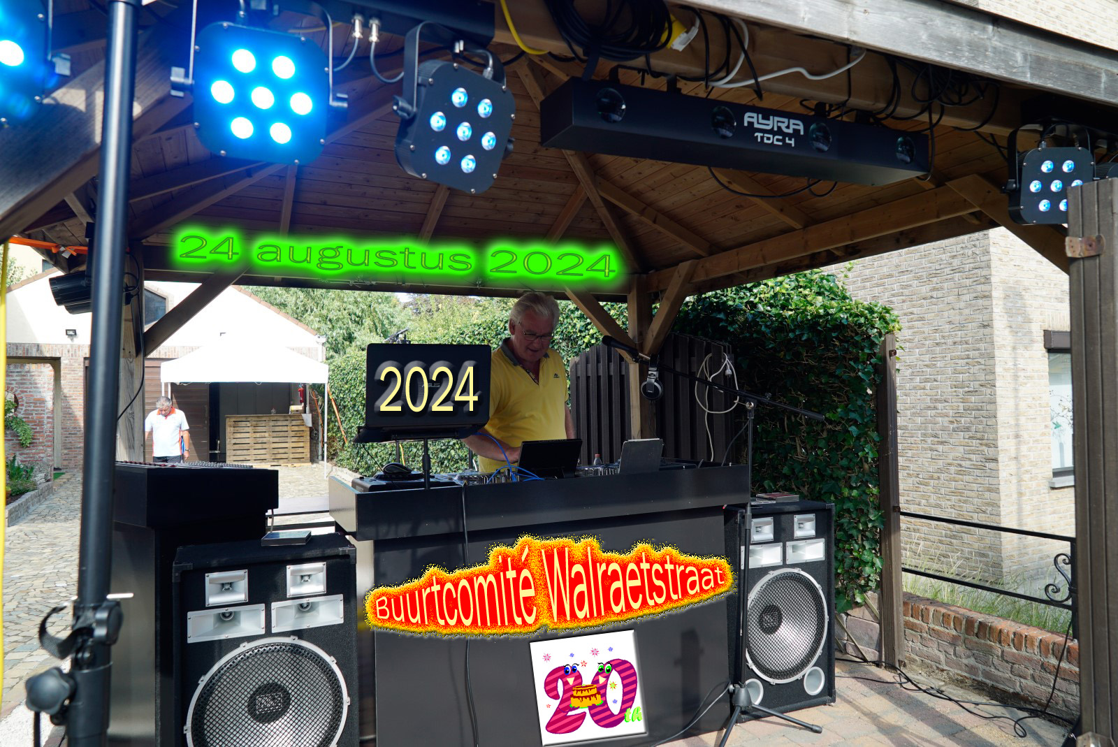 Zomerfeest Walraetstraat 2024 - discobar.